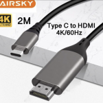 Airsky Type C to HDMI 4K 2M Cable -6.6FT